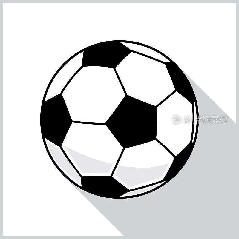 Soccer Ball Shadow Icon